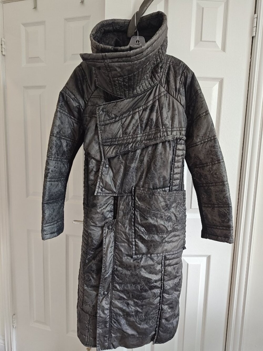 Agartha Puffer Winter Overcoat AW18, custom finish